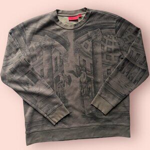 Hugo Boss State Print Crewneck